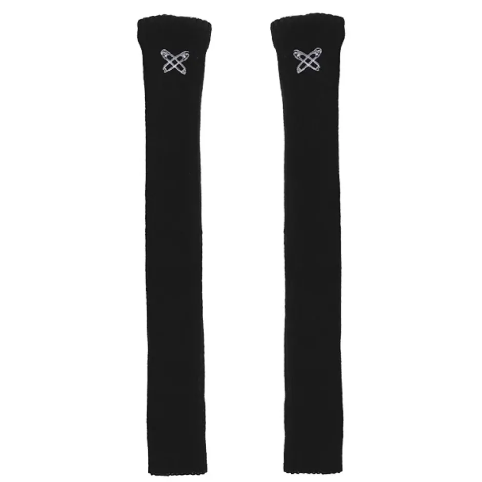 Footwear>LISTEN FLAVOR Safety Pin Cross Leg Warmers