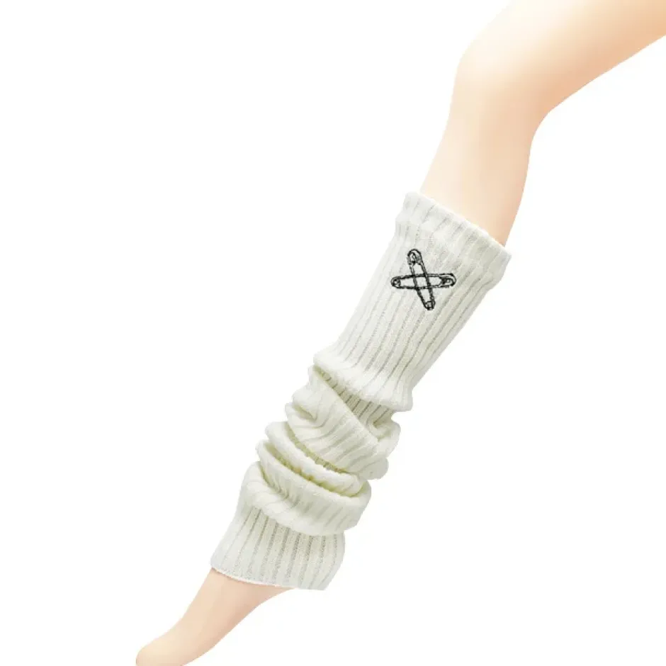 Footwear>LISTEN FLAVOR Safety Pin Cross Leg Warmers