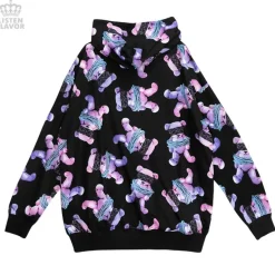 LISTEN FLAVOR Seized Bear Pullover Hoodie Sale