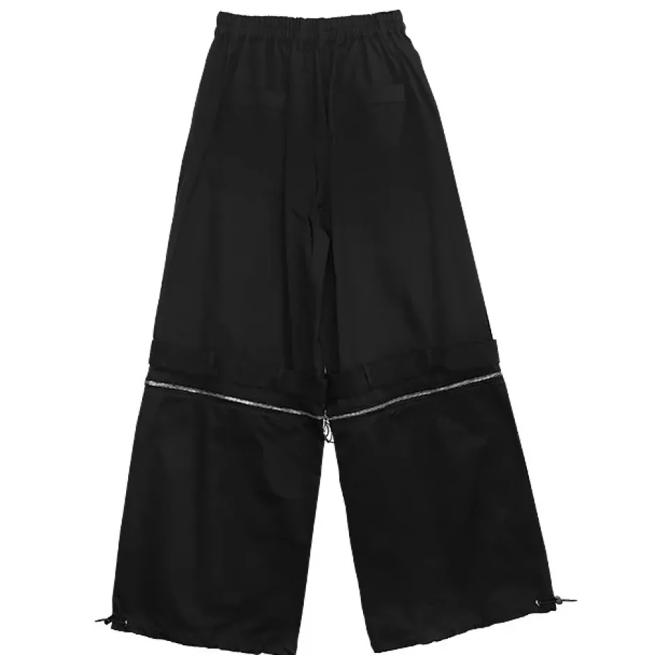 Bottoms>LISTEN FLAVOR Separate Zip 2-Way Belt Pants