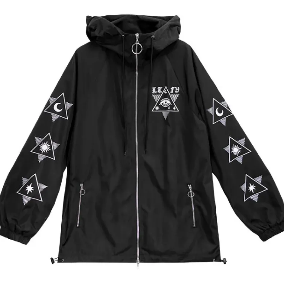 LISTEN FLAVOR Shinpi no Hitomi Anorak Jacket New