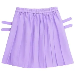 LISTEN FLAVOR Side Belt Pleated Skirt Online