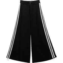 LISTEN FLAVOR Side Line Zip Super Wide Pants Hot