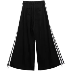 LISTEN FLAVOR Side Line Zip Super Wide Pants Hot