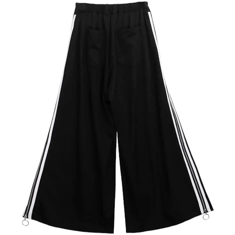 LISTEN FLAVOR Side Line Zip Super Wide Pants Hot