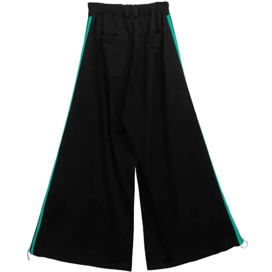 LISTEN FLAVOR Side Line Zip Super Wide Pants Hot