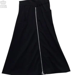 LISTEN FLAVOR Side Zip Checkered Super Wide Pants Outlet