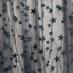 LISTEN FLAVOR Star Tulle Layered Skirt Hot