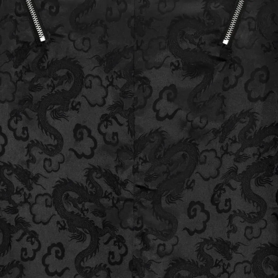 Tops>LISTEN FLAVOR Tiger and Peony China Shirt