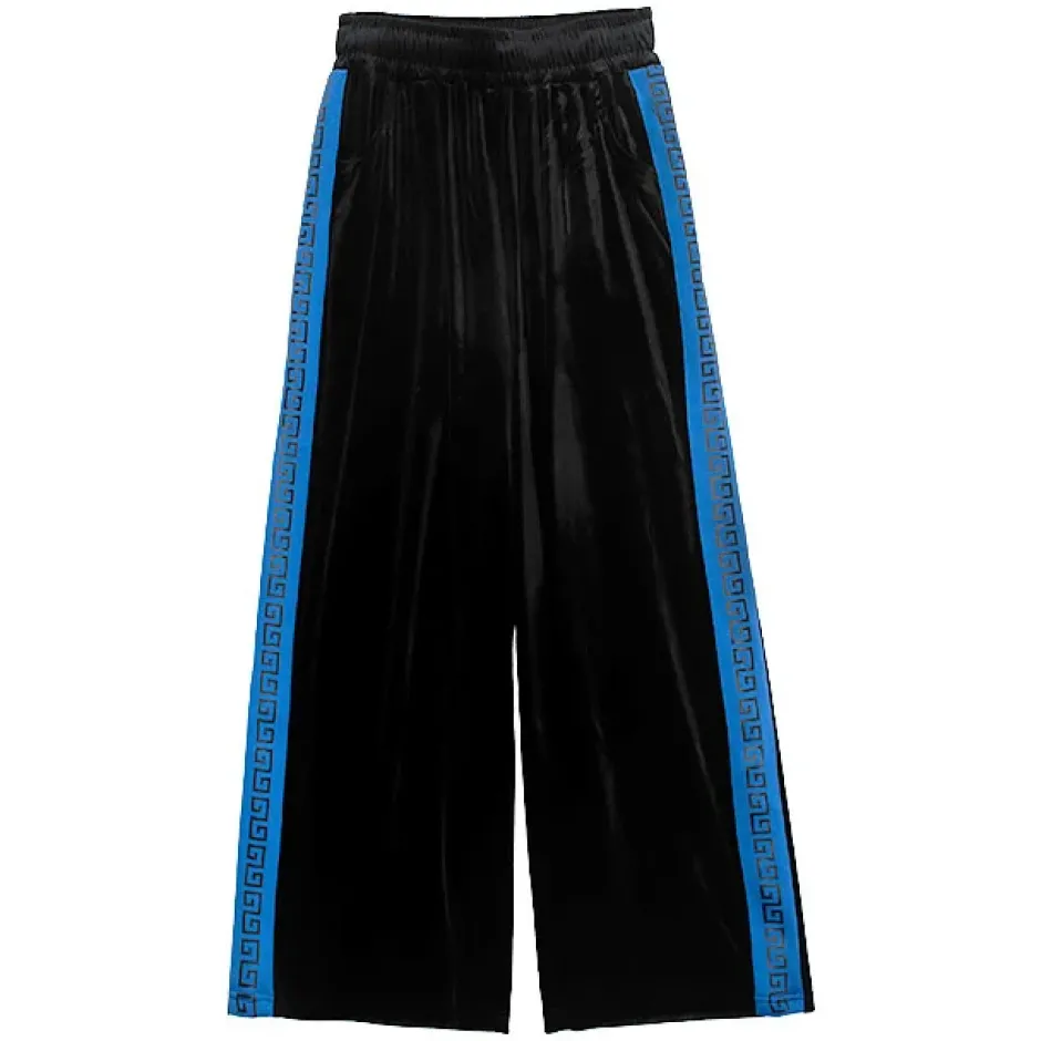 Bottoms>LISTEN FLAVOR Tiger China Velour Track Pants