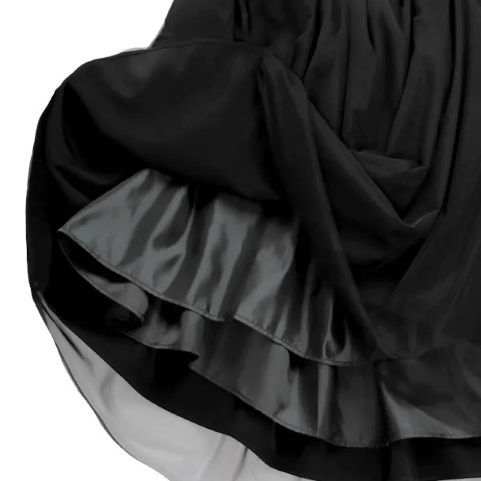 LISTEN FLAVOR Tulle Layered Jumper Skirt Discount