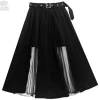 Bottoms>LISTEN FLAVOR Tulle Layered Long Skirt