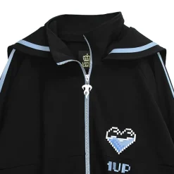LISTEN FLAVOR 1-Up Heart Sailor Jersey Hoodie Sale