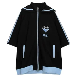 LISTEN FLAVOR 1-Up Heart Sailor Jersey Hoodie Sale