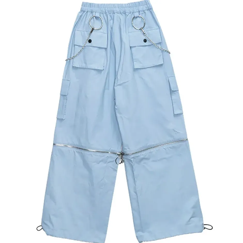 Bottoms>LISTEN FLAVOR 2-Way Ring Chain Wide Pants