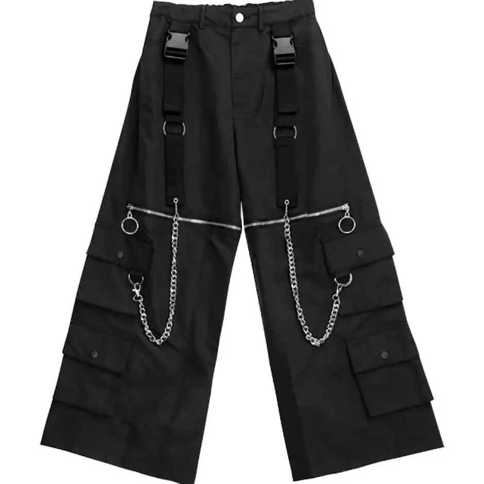 LISTEN FLAVOR Wide Pants w/ Strap Online