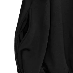 LISTEN FLAVOR x A.YAMI Half Zip Hoodie Black Sale