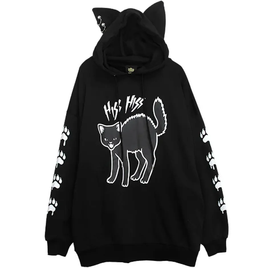 LISTEN FLAVOR Yannoka Step Nekomimi Hoodie Best