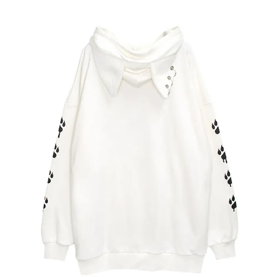 LISTEN FLAVOR Yannoka Step Nekomimi Hoodie Best