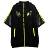 Jackets & Hoodies>LISTEN FLAVOR Yin-Yang China Mesh Jersey Hoodie