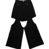 LISTEN FLAVOR Zettai Ryoiki Buckle 2-Way Pants Sale