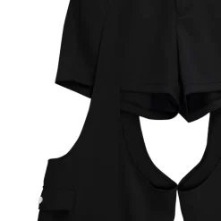 LISTEN FLAVOR Zettai Ryoiki Buckle 2-Way Pants Sale