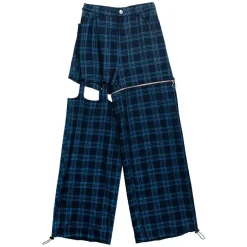LISTEN FLAVOR Zettai Ryoiki 2-Way Detachable Pants New