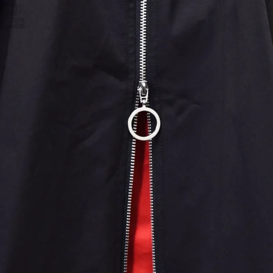 LISTEN FLAVOR Zipper Detail Long Skirt Online