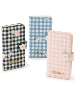 Smartphone Cases>LIZ LISA Gingham Flower iPhone Case