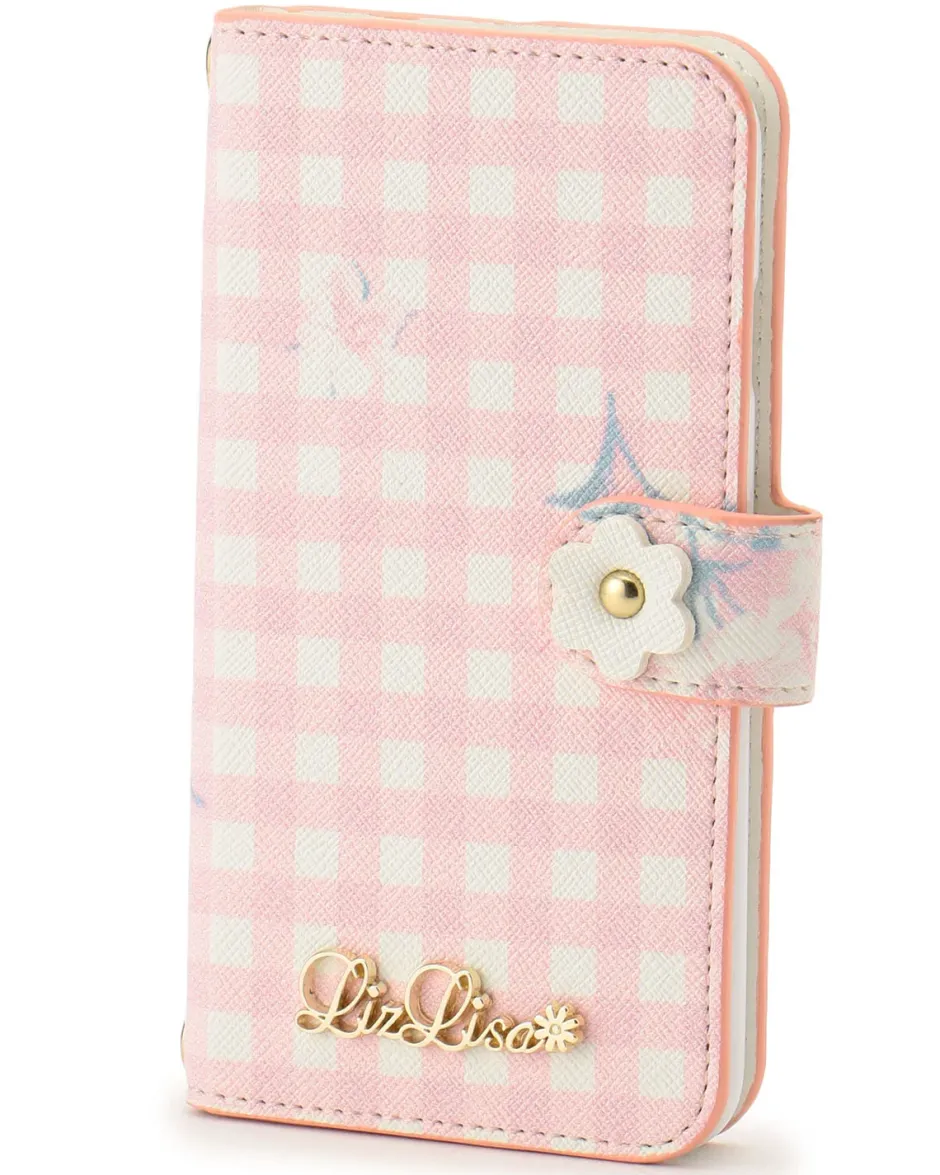 Smartphone Cases>LIZ LISA Gingham Flower iPhone Case
