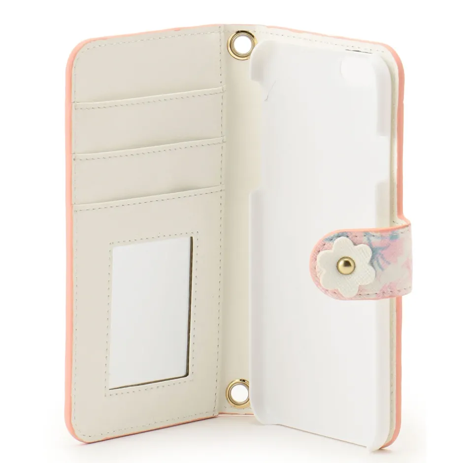 Smartphone Cases>LIZ LISA Gingham Flower iPhone Case