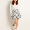 Bottoms>LIZ LISA Classic Plaid Skirt