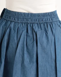 LIZ LISA Dungaree Scallop Short Pants Hot