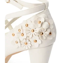 LIZ LISA Flower Motif Pumps Clearance