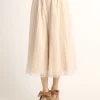 Bottoms>LIZ LISA Gathered Gaucho Pants