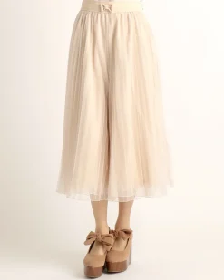Bottoms>LIZ LISA Gathered Gaucho Pants
