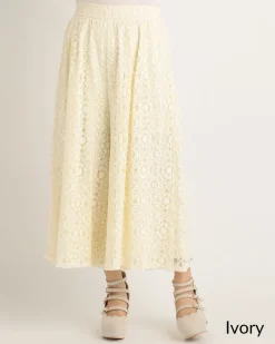 LIZ LISA Lacy Gaucho Pants Online