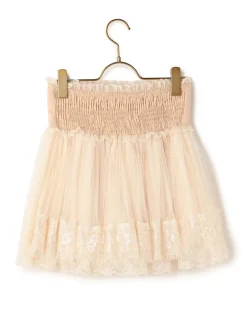 Bottoms>LIZ LISA Pleated Tulle Sukapan Skirt