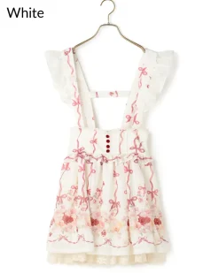 LIZ LISA Rose Ribbon Skirt Online