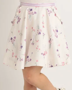 LIZ LISA Small Flower Bouquet Skirt Outlet