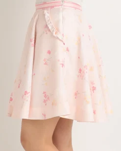 LIZ LISA Small Flower Bouquet Skirt Outlet