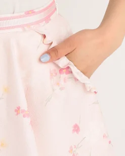 LIZ LISA Small Flower Bouquet Skirt Outlet