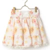LIZ LISA Sunflower & Parfait Sukapan Skirt New