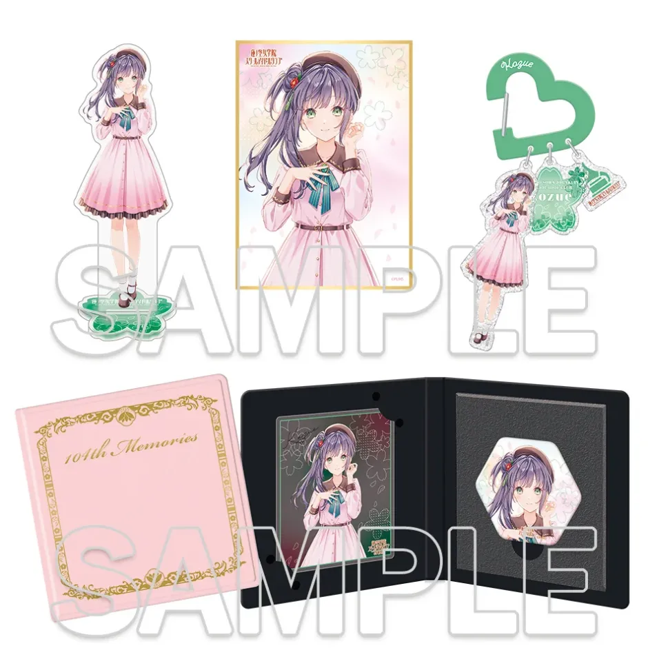 Other Stationery|Cards>Love Live! Hasu no Sora Jogakuin School Idol Club Foil-stamped 102nd Class Memorial Goods Set Kozue Otomune
