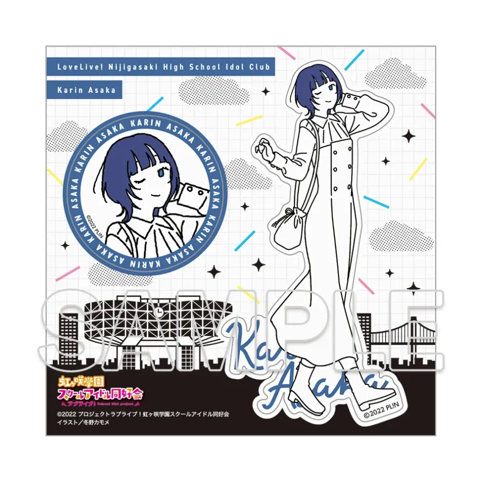 Stickers>Love Live! Nijigasaki High School Idol Club Wear the Seasons on Your Walks Sticker