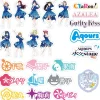 Stickers>Love Live! Sunshine!! Aqours Finale LoveLive! —Eikyu stage— Memorial Stickers Set
