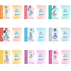 Other Stationery>Love Live! Sunshine!! Uranohoshi Girls' High School Store Aqours 9th Anniversary Clear File Collection