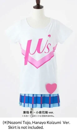 Cosplay Outfits>Love Live! Happy Maker! Umi/Eli/Nozomi/Hanayo T-Shirt Cosplay Set