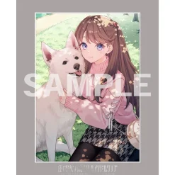 Love Live! Hasu no Sora Jogakuin School Idol Club Foil-stamped 104th Class Memorial Chara Fine Mat Ver.Connect Girls Discount