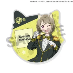 Love Live! Nijigasaki High School Idol Club (Gentle Nyangasaki) Cat-shaped Acrylic coaster (Set of 3)